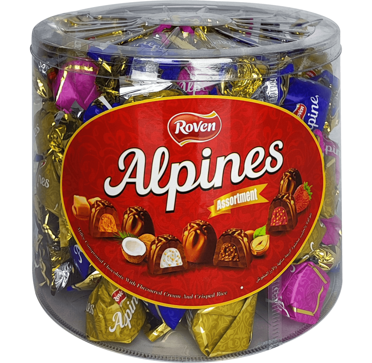 AROMALI KREMA DOLGULU PİRİNÇ PATLAKLI SÜTLÜ ÇİKOLATA (KARIŞIM)